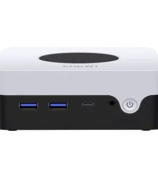 Мини ПК Chuwi LarkBox X Nettop серый/белый i3-1220P(1.5Ghz)/8Gb/256Gb SSD/W11Home/bracket