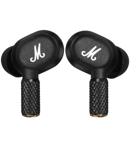 Наушники TWS Marshall Motif II черный, внутриканальные, Bluetooth, активное шумоподавление, беспроводная зарядка, до 6 ч