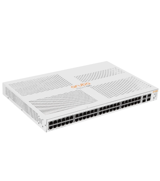 Коммутатор HPE Aruba IOn 1930 48G 4SFP+, 48×1 Гбит/с + 4×10 Гбит/с SFP+, настраиваемый