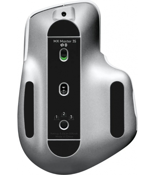 Мышь беспроводная Logitech MX Master 3s светло-серый, 8000 dpi, радиоканал, Bluetooth, USB, кнопки - 7