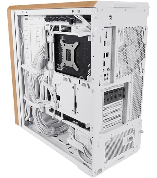 Компьютерный корпус Lian-Li Lancool 217 белый без БП ATX 2xUSB3.0 audio bott PSU