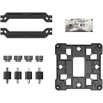 Кулер Cooler ID-Cooling SE-904-XT ARGb BLACK LGA1851/1700/1200/115X/AM5/AM4 (TDP 180W, PWM, 4 тепл.трубки прямого контакта, FAN 100мм, Addressable RGb LED) RET, фото3