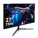 Монитор 27' ExeGate ProSmart EV2707 VA 1920x1080, 75 Гц, 5 мс, 16:9, 250 кд/м2, 1xHDMI, 1xVGA, черный, фото 1