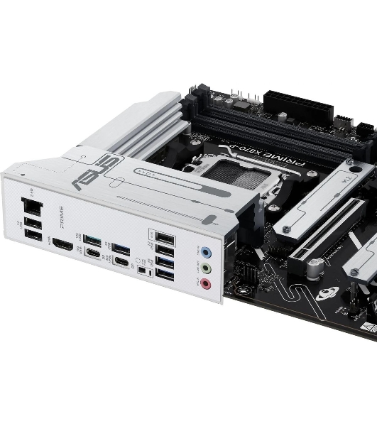 Материнская плата ASUS PRIME X870-P, AM5, AMD X870, 4xDDR5, 2xSATA, 4xM.2, 1xPCIe 5.0 x16, 2xPCIe 4.0 x1, 1xHDMI, 2xUSB-C, 1x 2.5Gb LAN, 4xUSB-A 3.2 Gen 1, 1xUSB-A 3.2 Gen 2, 4xUSB-A 2.0, 3x3.5 мм, 7.1, ATX