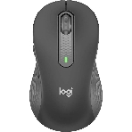 Мышь беспроводная Logitech Signature M650 L графитовый, 4000 dpi, радиоканал, Bluetooth, USB, кнопки - 5, фото5