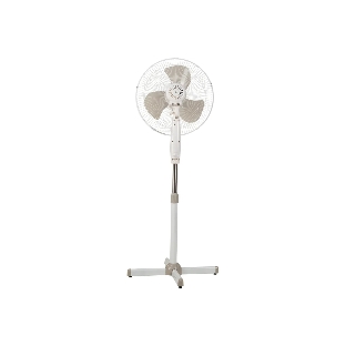 Вентилятор Oasis VF-40PWG белый/серый, напольный, 40 Вт, 3 скорости, 40 см (2 шт. в коробке)(выписывать кратно 2)(цена указана за 1 шт)