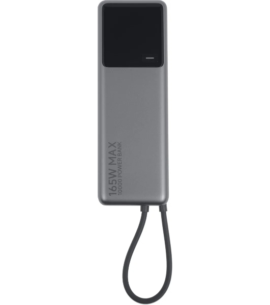 Портативный аккумулятор Xiaomi BHR9361GL 10000mAh QC/PD 165W 6A USB-C серый