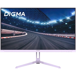 Монитор 23.8' Digma Overdrive 24P410F IPS 1920x1080, 200 Гц, 1 мс, 16:9, 300 кд/м², HDMI 2.0, DP 1.4, 3.5 Jack, USB 2.0, FreeSync, G-Sync, HDR10, сиреневый