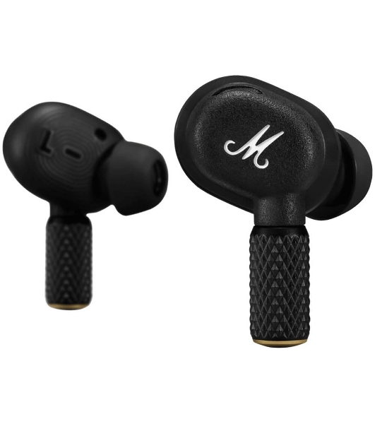 Наушники TWS Marshall Motif II черный, внутриканальные, Bluetooth, активное шумоподавление, беспроводная зарядка, до 6 ч