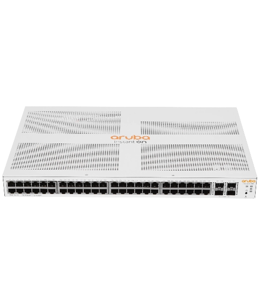 Коммутатор HPE Aruba IOn 1930 48G 4SFP+, 48×1 Гбит/с + 4×10 Гбит/с SFP+, настраиваемый