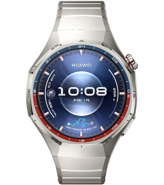 Умные часы HUAWEI Watch GT 6 Pro ATM-B29, 1.47' AMOLED, Wi‑Fi, Bluetooth, NFC, 5 ATM/IP69, титан