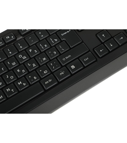 Комплект клавиатура+мышь A4Tech FStyler F1010 проводной, USB, 1600 DPI, чёрный