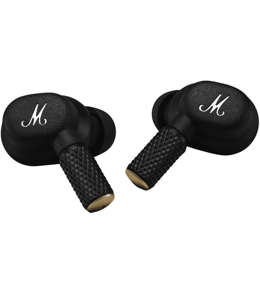 Наушники TWS Marshall Motif II черный, внутриканальные, Bluetooth, активное шумоподавление, беспроводная зарядка, до 6 ч