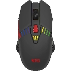 Мышь беспроводная Acer Nitro OMR305 черный, 3200 dpi, радиоканал, Bluetooth, USB, кнопки - 8, фото 1