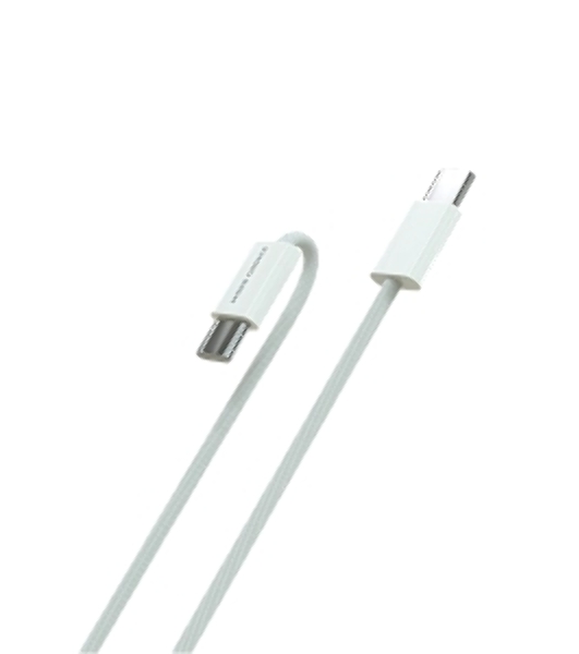 Кабель MORE CHOICE (4620202550361) K75a нейлон USB 3.0A PD 60W для Type-C Type-C 1м белый