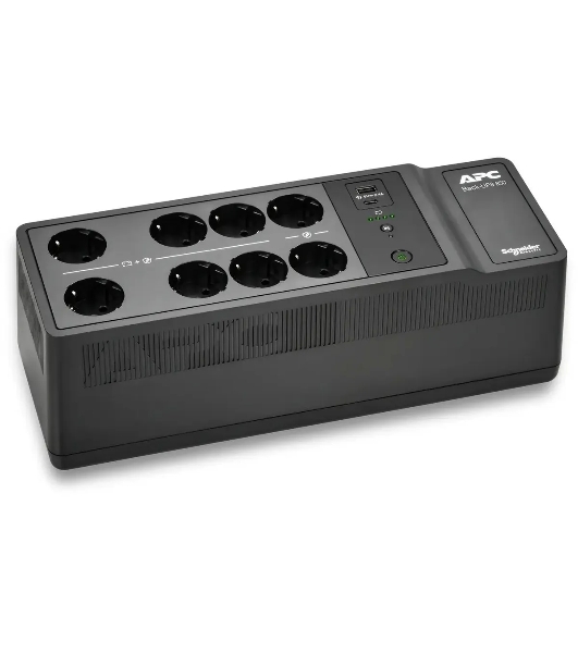 Источник бесперебойного питания APC Back-UPS ES/850ВА/520Вт/8xSchuko CEE 7 (евророзетка)