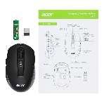 Мышь беспроводная Acer OMR070 черный, 1600 dpi, радиоканал, Bluetooth, USB, кнопки - 6, фото5