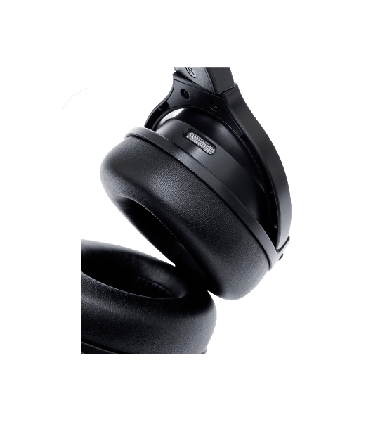 Беспроводные наушники MEG HEA500BL, Bluetooth 6.0, до 90 ч, ANC Hybrid, Multipoint, черный