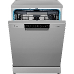 Посудомоечная машина Haier HDWE15-58CS2RU, серебристый, 59.8 см, 15 компл., сушка конденсационная, 49 дБ, класс A, фото 1