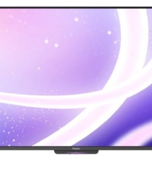 Телевизор Яндекс 65' YNDX-00077 черный LCD DLED 4K UHD 60Hz Бейсик с Алисой на YaGPT