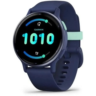 Умные часы Garmin Vivoactive 5, 1.2' AMOLED, 5G, Wi-Fi, Bluetooth, NFC, 5 ATM, синий
