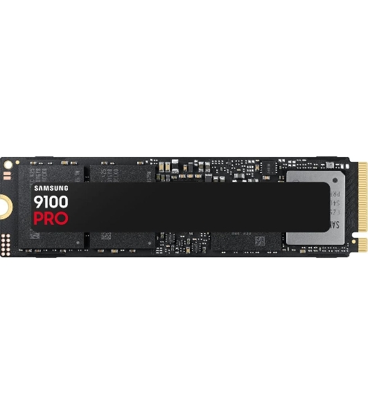Накопитель SSD 4Tb Samsung 9100 PRO, M.2, PCI-E 5.0 x4, TLC 3D NAND R/W - 14800/13400 Mb/s