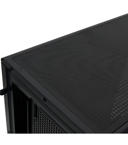 Компьютерный корпус HSPD M510, Mesh Mid Tower, черный, TG, 0.5 SPCC, 4x120мм ARGB ATX, mATX, mITX 180/280/160мм 1x2.5', 1x3.5', 7xPCI 2xUSB-A 3.0 517x277x418мм