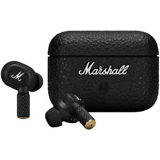 Наушники TWS Marshall Motif II черный, внутриканальные, Bluetooth, активное шумоподавление, беспроводная зарядка, до 6 ч
