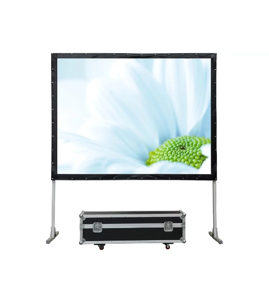Экран Lumien Master Fold LMF-100147 197x305 см (134'), (раб. область 181x289 см) Matte White, черная кайма по периметру 16:10, поставляется в флайт-кейсе