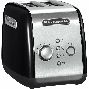 Тостер KitchenAid 5KMT221EOB черный, 1100 Вт, 2 слота