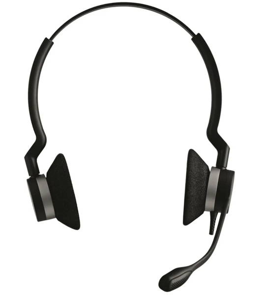 Гарнитура Jabra BIZ 2300 Duo USB чёрный, проводная