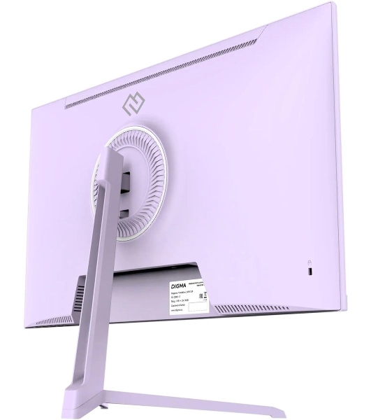 Монитор 23.8' Digma Overdrive 24P410F IPS 1920x1080, 200 Гц, 1 мс, 16:9, 300 кд/м², HDMI 2.0, DP 1.4, 3.5 Jack, USB 2.0, FreeSync, G-Sync, HDR10, сиреневый