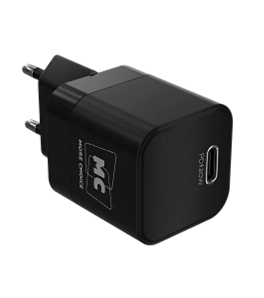 Сетевое зарядное устройство MORE CHOICE (4620202555847) NC86a 1Type-C 3.0A PD 20W для Type-C Type-C, черный