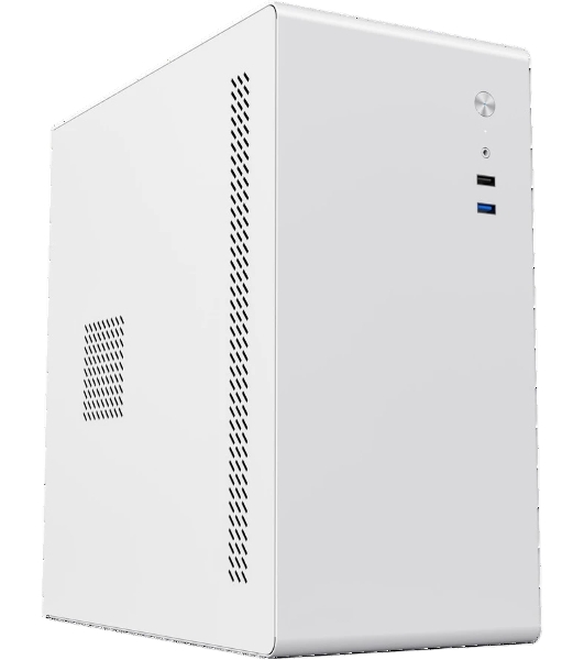 Компьютерный корпус с блоком питания 450Вт./Case Foxline FL-719W-FZ450R-U31, mATX case, белый, w/PSU 450W 12cm, w/1xUSB 2.0, w/1xUSB 3.0, w/1xCombo Audio, w/pwr cord, w/o FAN
