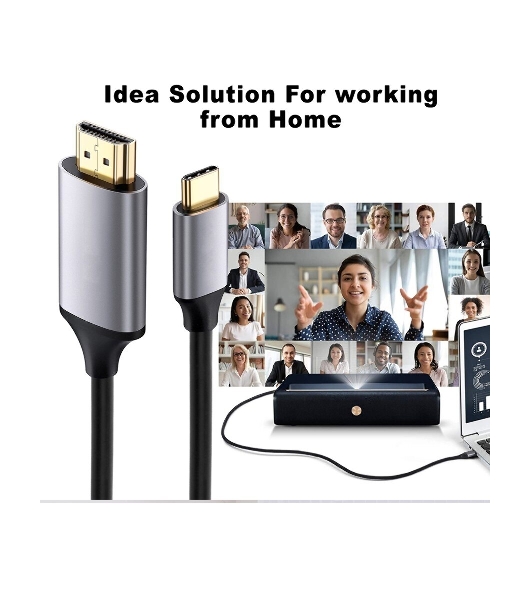Кабель USB3.1 CM-HDMI 1.8M CU423MC-1.8M VCOM