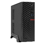 Компьютерный корпус Desktop ExeGate MI-307U2-M300 (mini-ITX/mATX, БП M300 с вент. 8см, 2хUSB+2хUSB 3.0, HD аудио, черный), фото 1