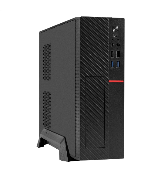 Компьютерный корпус Desktop ExeGate MI-307U2-M300 (mini-ITX/mATX, БП M300 с вент. 8см, 2хUSB+2хUSB 3.0, HD аудио, черный)