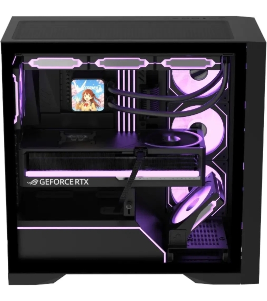 Компьютерный корпус AeroCool/Formula Air Power G8 черный без БП ATX 2xUSB 3.0 1xUSB3.1 audio bott PSU