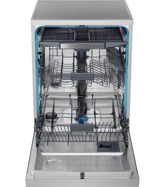 Посудомоечная машина Haier HDWE15-58CS2RU, серебристый, 59.8 см, 15 компл., сушка конденсационная, 49 дБ, класс A