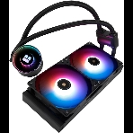Водяное охлаждение для процессора Thermalright Frozen Notte 240 черный ARGB V2 (240мм, Black, ARGB/ Fans: 2x120мм, 72.37CFM, 27.7dBA, 2000RPM/ Pump height 54мм, 28dBA, 5300RPM, Rad thickness 27мм/ S: 1200, 1700, 1851, 2011, 2066, 115X, AM2, AM2+, AM3, AM3+, AM4, AM5, FM1, FM2, FM2+), фото7