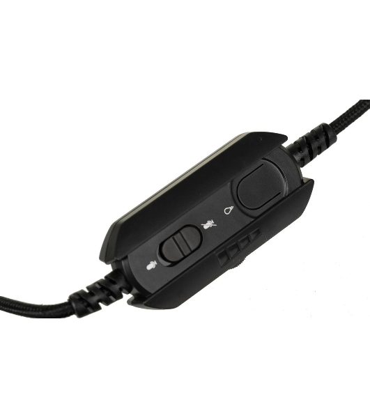 Гарнитура Bloody G350 чёрный, проводная, USB, подсветка