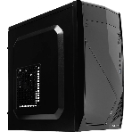 Компьютерный корпус Aerocool/Formula Cs-102 (mATX, без БП, 1x USB3.0, 1x USB2.0) черный, фото 1