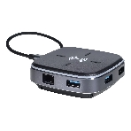 Многофункциональная док-станция Intrend ITACS-9W Type-C с беспроводной зарядкой 3 встроенных высокоскоростных USB 3.0, встроенный высокоскоростной TF и SD карт ридер, разъем RJ-45 для подключения к локальной сети HDMI 4K/30Hz, 60W Power Delivery порт,, фото16