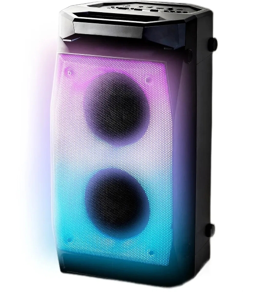 Колонка портативная Ural Молния 900 черный 90W 2.0 BT/3.5Jack 4000mAh