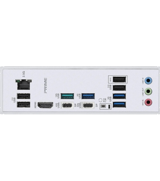 Материнская плата ASUS PRIME X870-P, AM5, AMD X870, 4xDDR5, 2xSATA, 4xM.2, 1xPCIe 5.0 x16, 2xPCIe 4.0 x1, 1xHDMI, 2xUSB-C, 1x 2.5Gb LAN, 4xUSB-A 3.2 Gen 1, 1xUSB-A 3.2 Gen 2, 4xUSB-A 2.0, 3x3.5 мм, 7.1, ATX