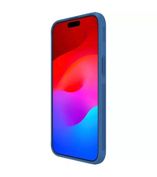 Чехол Super Frosted Shield Pro, синий, (AP IP15 Pro Max)