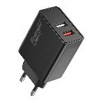 Сетевое зарядное устройство Qumo Energy light (Charger 0054) 18W, 2USB (USB 2.4A + QC3.0), фото 1