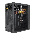 Компьютерный корпус Minitower ExeGate EX283754RUS mEVO-9301-RGb (mATX, без БП, с окном, 2хUSB+1хUSB 3.0, HD аудио, черный с RGb подсветкой), фото4