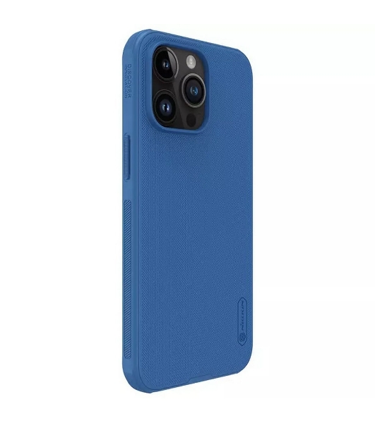 Чехол Super Frosted Shield Pro, синий, (AP IP15 Pro Max)