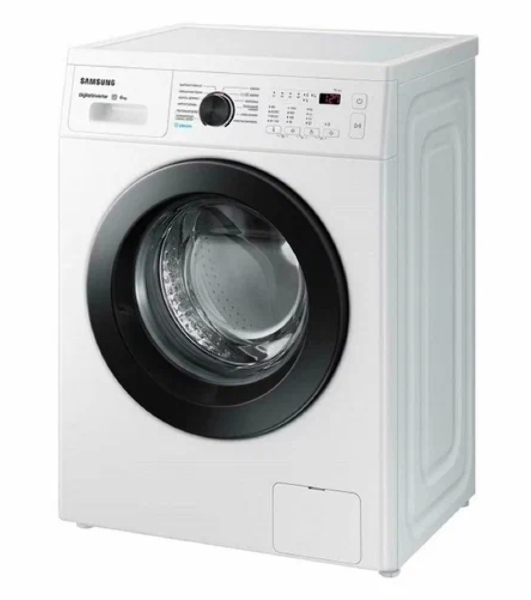 Стиральная машина Samsung WW60AG4S00CE/LD белая, загрузка фронтальная 6 кг, 1000 об/мин., класс: A